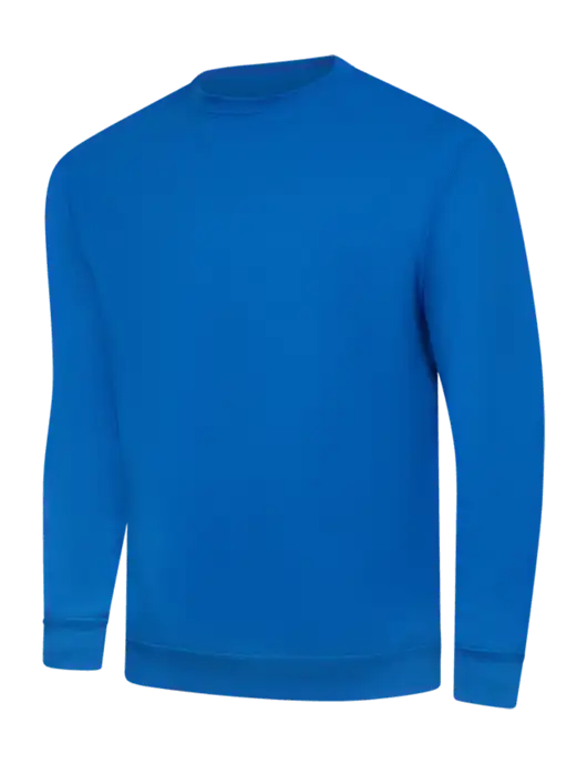 True Royal 9 oz 50/50 Cotton/Poly Crew Sweatshirt w/BoxIt logo