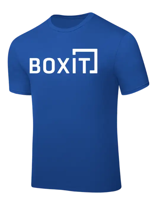 Royal PosiCharge Competitor Tee w/BoxIt logo