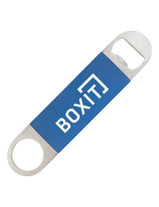 Royal Bottle Opener with Silicone Grip w/BoxIt logo