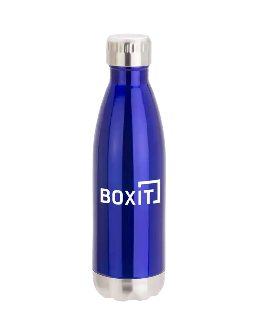 City Go Royal 17 oz Insulated Bottle w/BoxIt logo