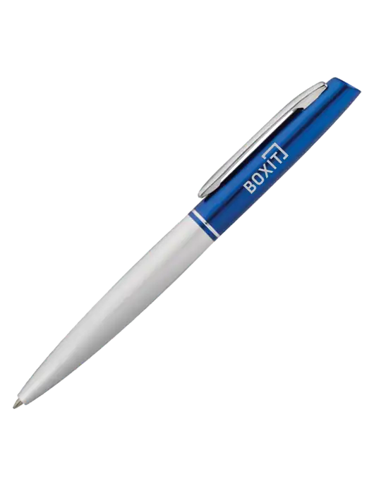Hamlin Blue Ballpoint - Blue Ink w/BoxIt logo