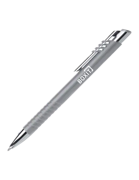 Schirhart Grey Pen - Black Ink w/BoxIt logo