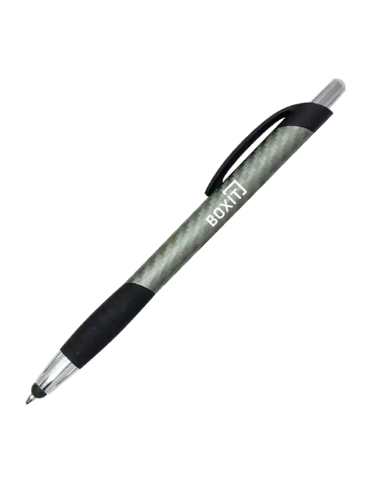 Sunray Gunmetal Stylus Pen w/BoxIt logo
