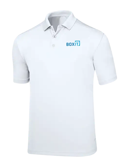 Callaway Core Bright White Performance Polo w/BoxIt logo