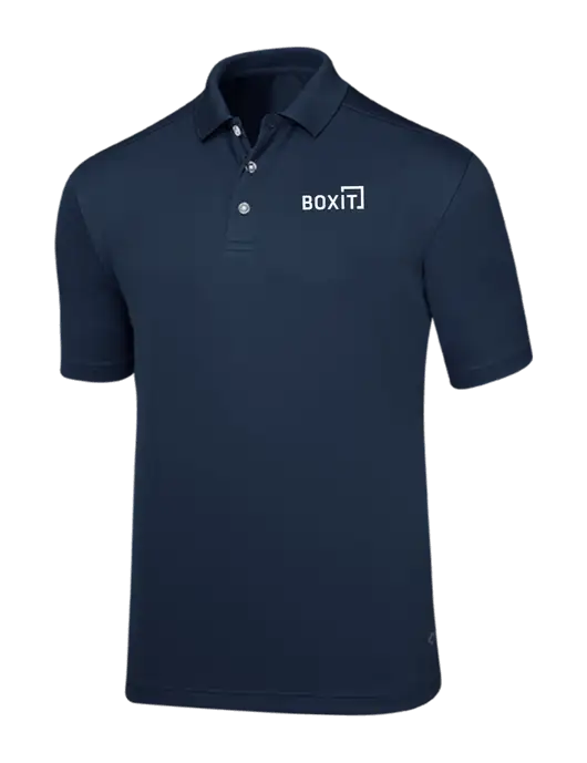 Callaway Core Navy Performance Polo w/BoxIt logo