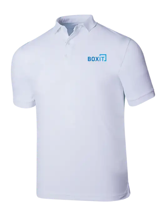 Callaway Ottoman Bright White Polo w/BoxIt logo