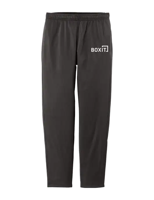 Womens Tricot Very Dark Grey Track Jogger w/BoxIt logo
